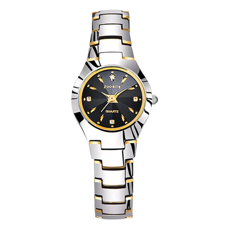 Luxury Women Watch Golden Tungsten Steel Original Chic Female Wrist Quartz Clock Fashion Waterproof Lady Wristwatch Brands 2023