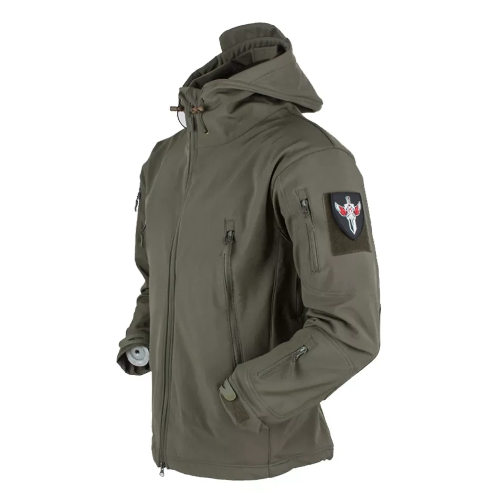 

New in jacket Outdoor Soft Shell Fleece Men's And Women's Windproof Waterproof Breathable And Thermal Three In One Yout