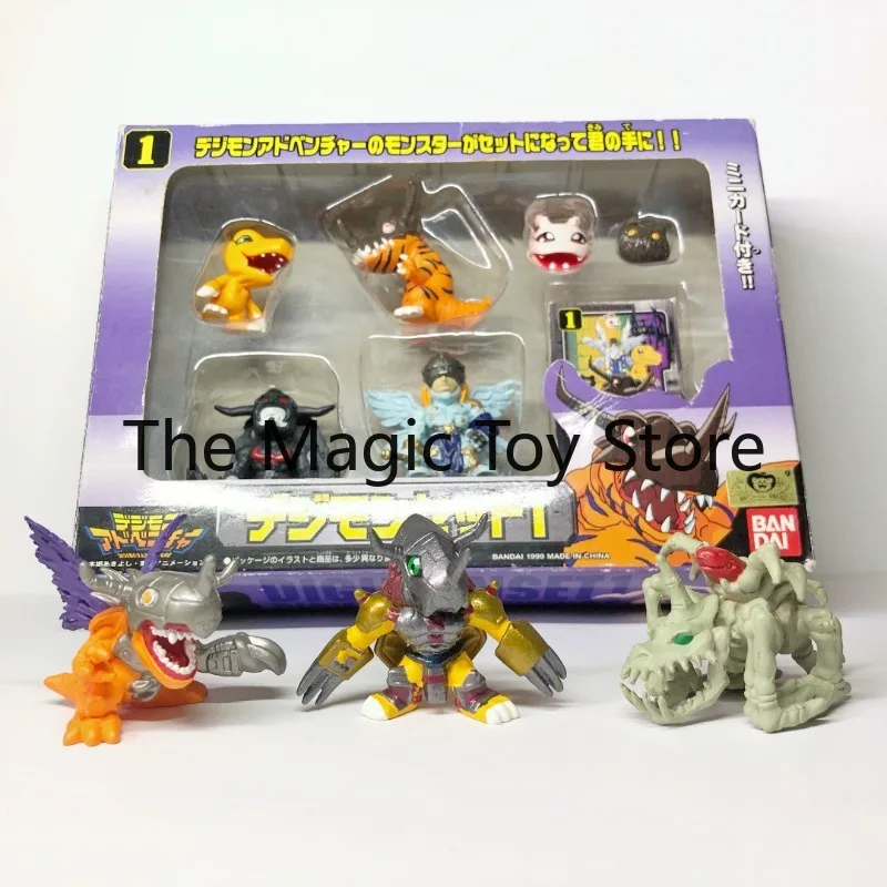 Фото Оригинальная коллекционная модель игрушки Digimon Bandai Capsule Toy Gachapon Golden Cat Battle Zombie Tyrannomon №2