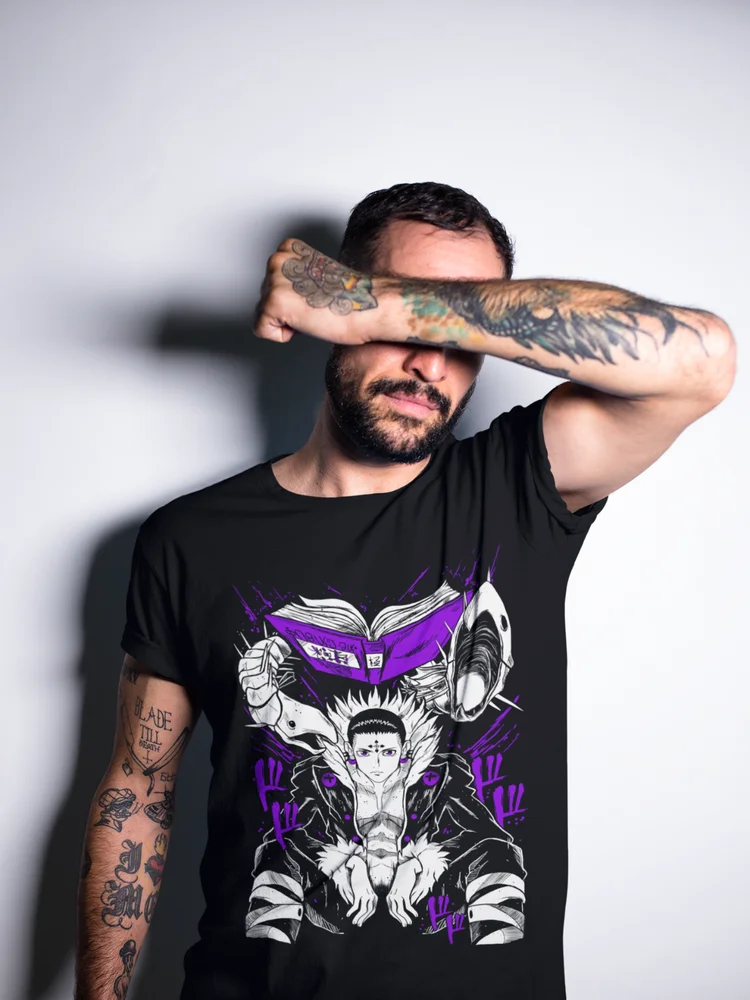 Футболка Chrollo Book Hunter X с рисунком все размеры