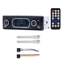 1 din car radio mp3 audio player bluetooth hands free stereo fm supports usb sd aux audio playback