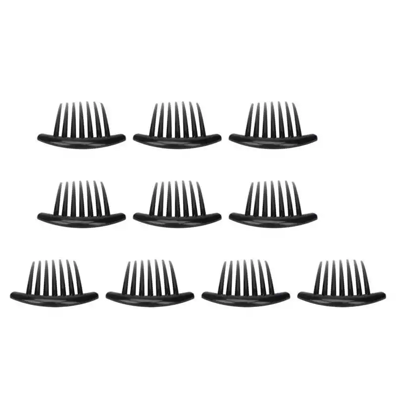 

Зажим для вилки для волос с высокой твердостью устойчивая боковая расческа предотвращает скольжение для повседневной жизни