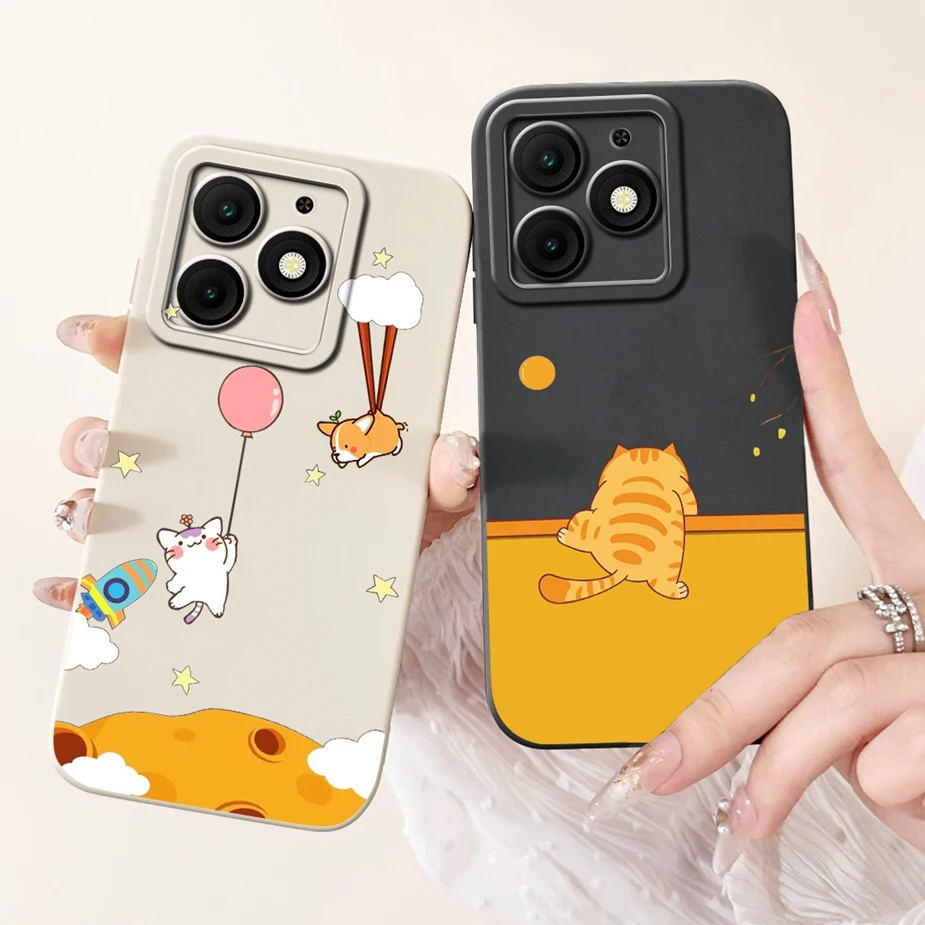 Чехол для Itel A50 A50C милый модный чехол с рисунком динозавра противоударный