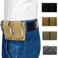 tactical speedloader pouch case holder nylon hunting double speedloader belt universal fit 357 44 most from 38 to 45 colt