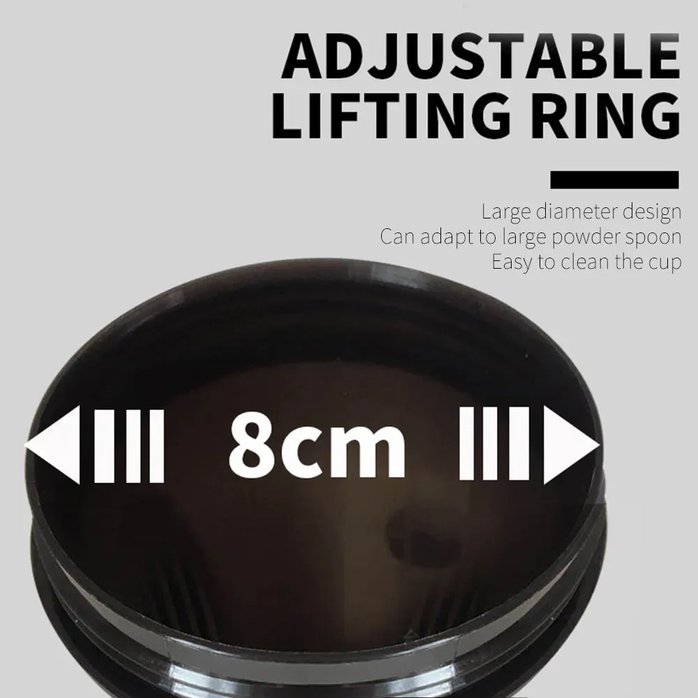 Protein Powder Sports Shaker Bottle For Water Bottles Gym Nutrition Blender Cup Stainless Steel Vacuum Insulation Water Cup
