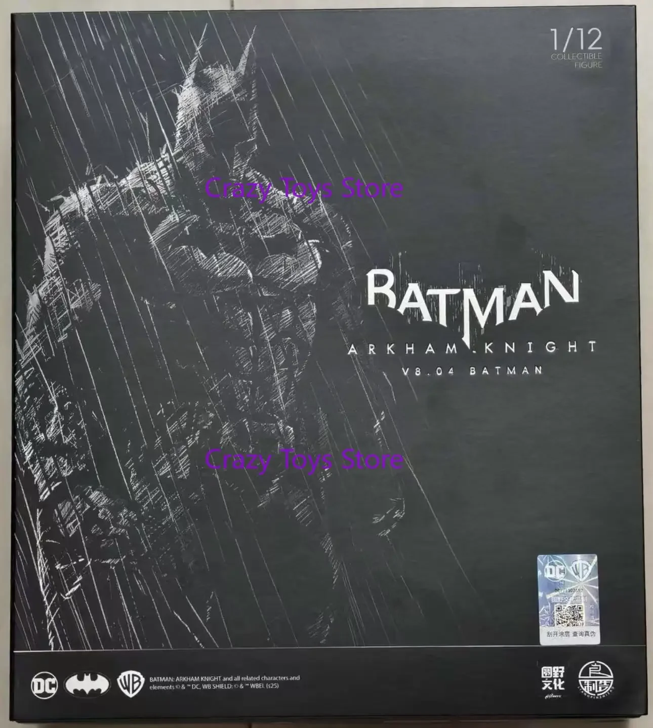 Фото В наличии Новые фигурки 1/12 Arkham Knight V8.04: Бэтмен 002 в костюме, Дэдслоук, Супермен из DC Multiverse, статуэтка Lpzz Toys №3