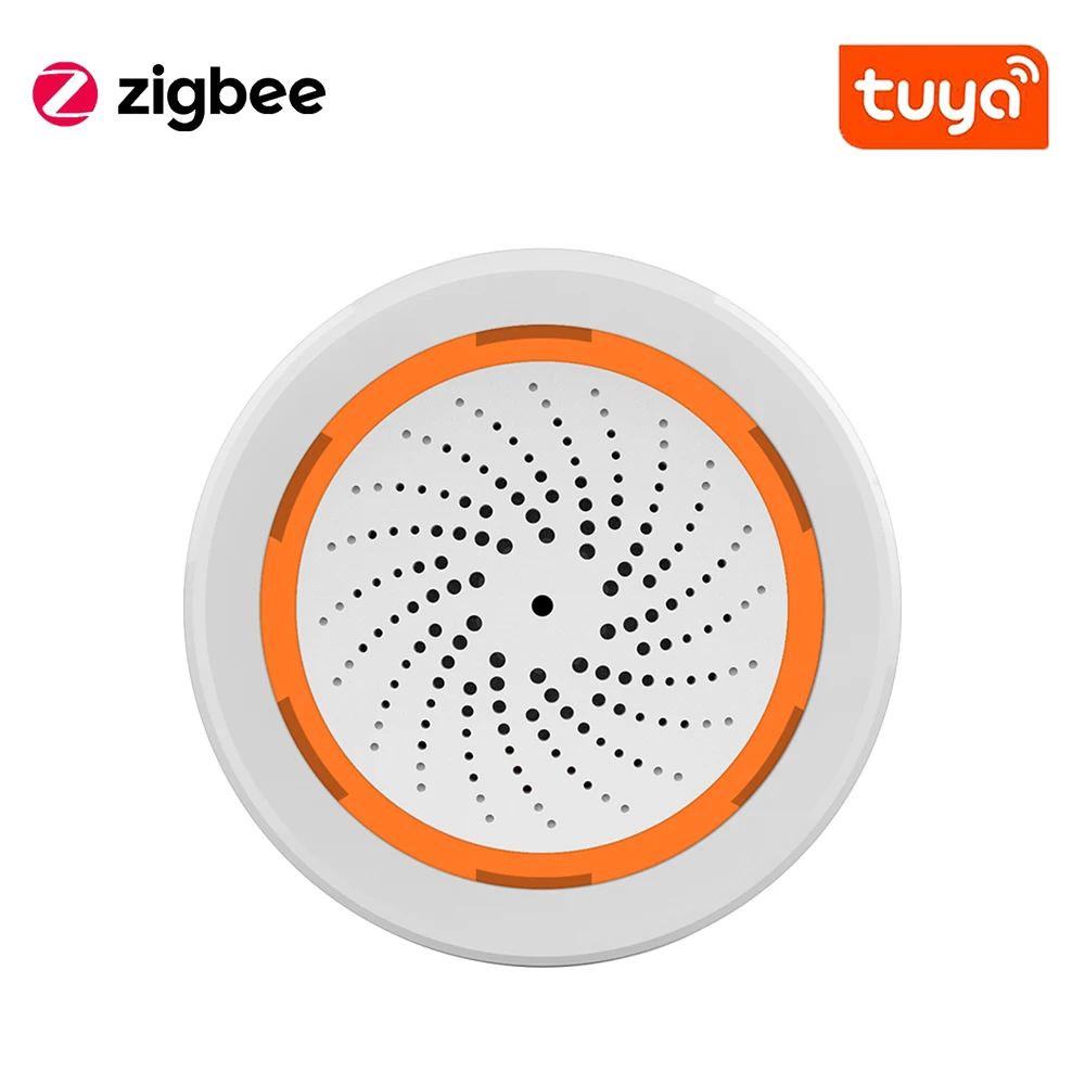 

Умный датчик Tuya WiFi Zigbee, устройство с дистанционным управлением, с будильником, 90 дБ, работает с приложением