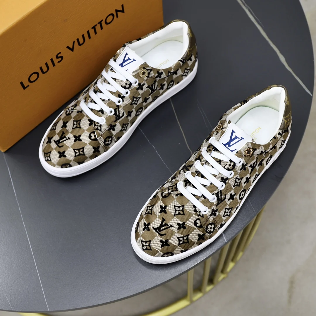 Кроссовки Louis Vuitton Повседневная обувь дышащий Износостойкий Сейсмостойкий