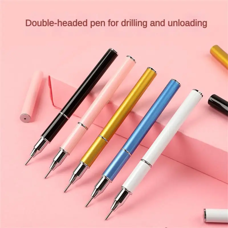 

Point Color Pen Multifunctional Double Headed Suction Drill Capped Manicure Products Nail Art Drill Pen Suction Pen