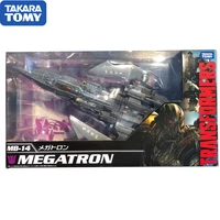 takara tomy genuine transformers mb 14 megatron 10th anniversary action figure model kids toy christmas gifts