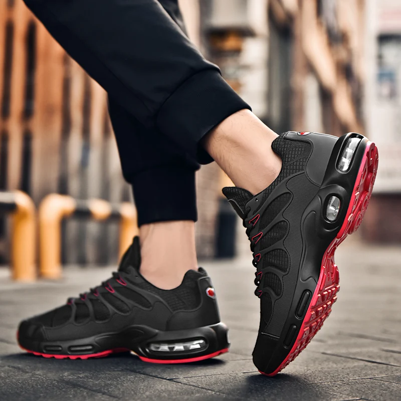 Abhoth Men Sneakers Breathable Mesh Running Shoes Air Cushioned Cushioning Sport Shoes Walking Shoes Men Shoes chaussures hommes