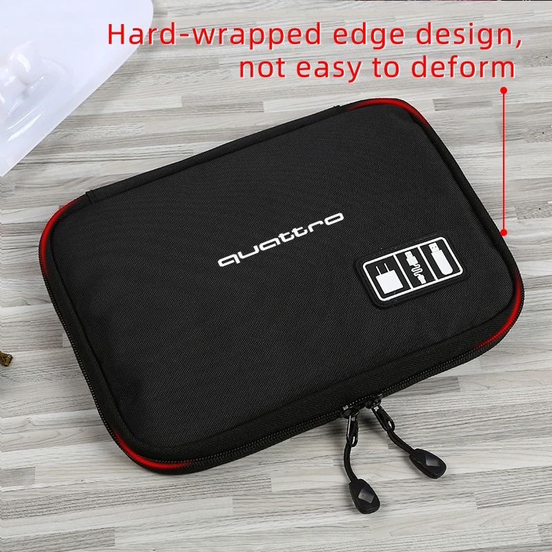 Дорожный органайзер для кабелей зарядное устройство цифровой USB-кабель зарядки