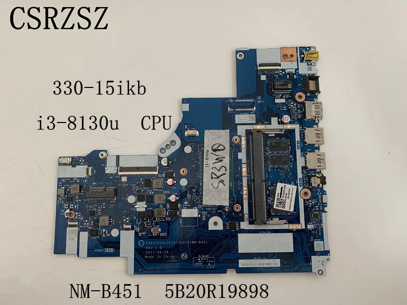 Материнская плата для ноутбука Lenovo ideapad 330-15ikb с фотографией Материнская плата для ноутбука Lenovo ideapad 330-15ikb с фотографией