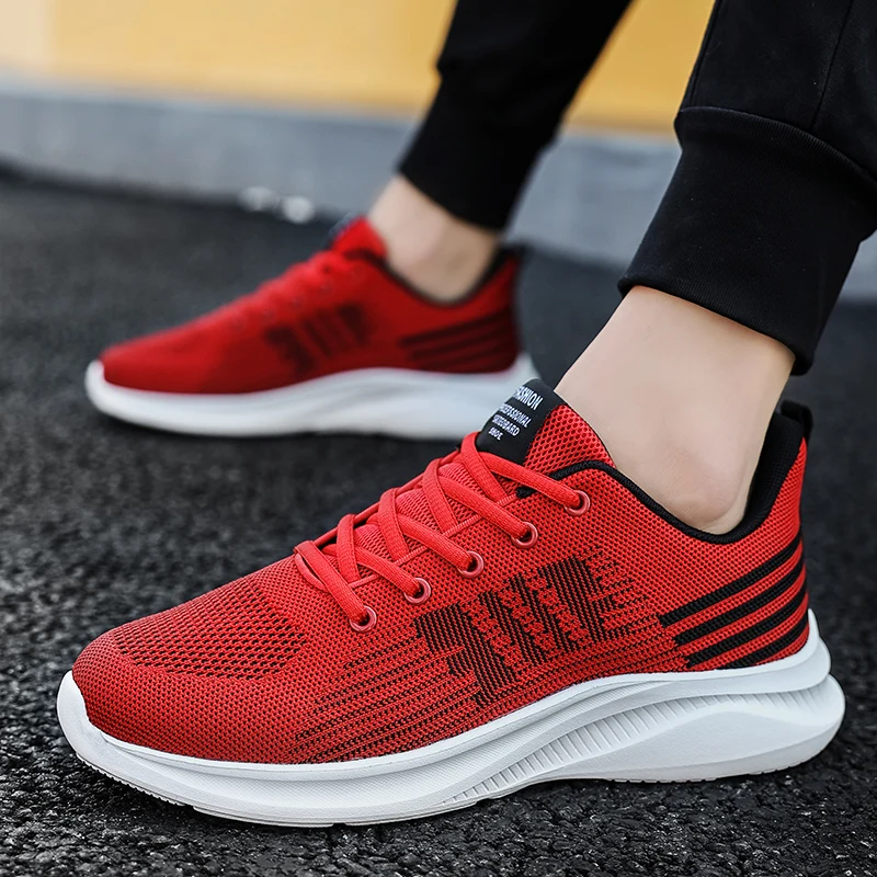 

Men Sneakers Outdoor Casual Sports Running Shoes Original Sneaker for Male High Top Breathable Air Cushion Fashion Brand