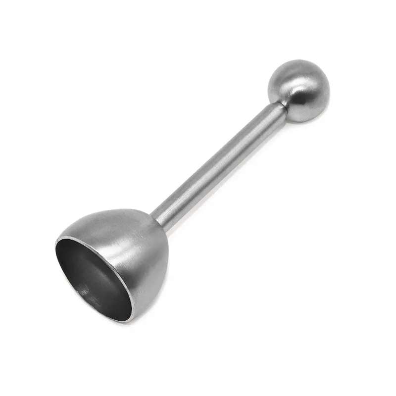 

Stainless Steel Boiled Egg Topper Shell Top Cutter Knocker Opener Kitchen Tool Multifunction Egg Cracker Separator Opener