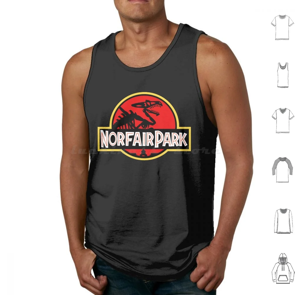 

Майка Norfair Park без рукавов, Metroid Ridley