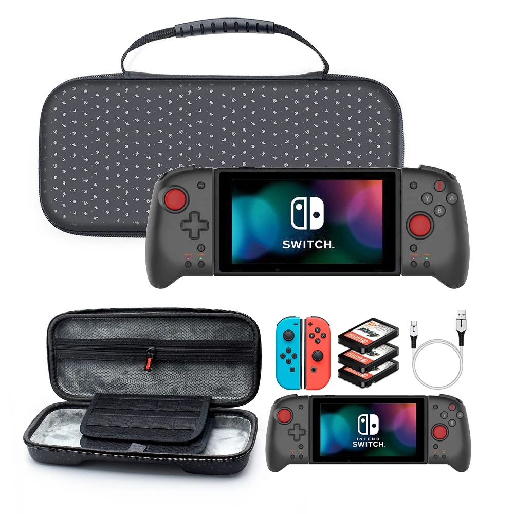 

For HORI Demon Mecha Handle Protection Bag Split Pad Pro Left and Right Handle Storage Bag Storage Box Hard Case
