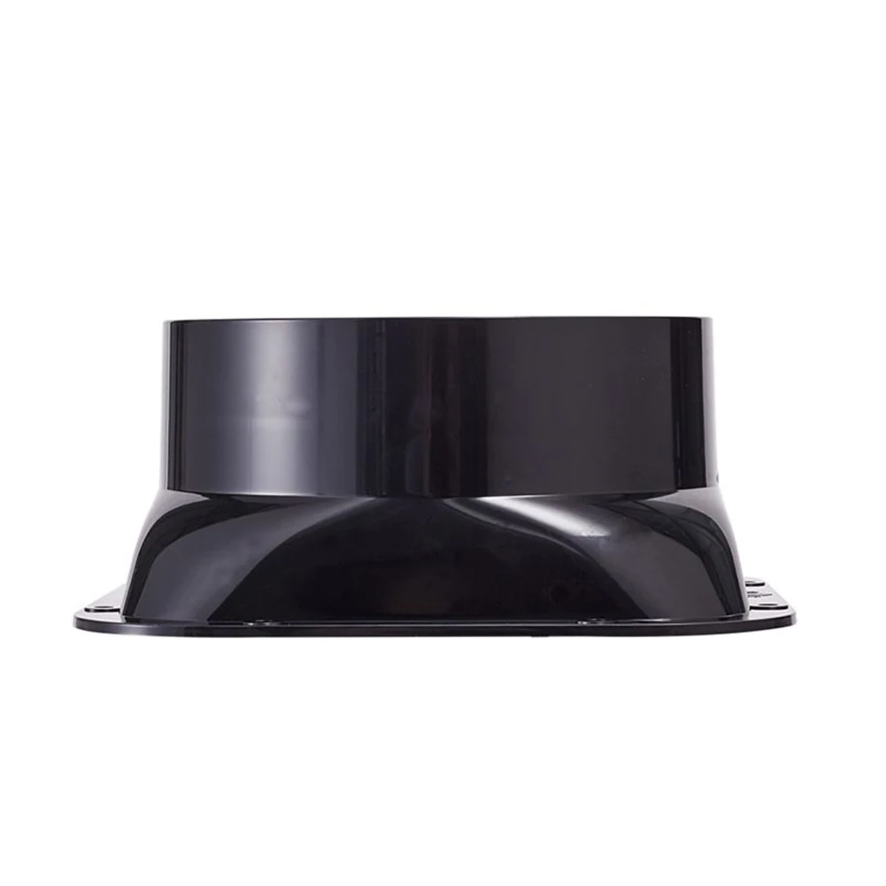 

Dia Hose Duct Connector 100/150mm 5.91Inch ABS Plastic Resistance Of Acid And Alkali Square Flange 100% New Brand
