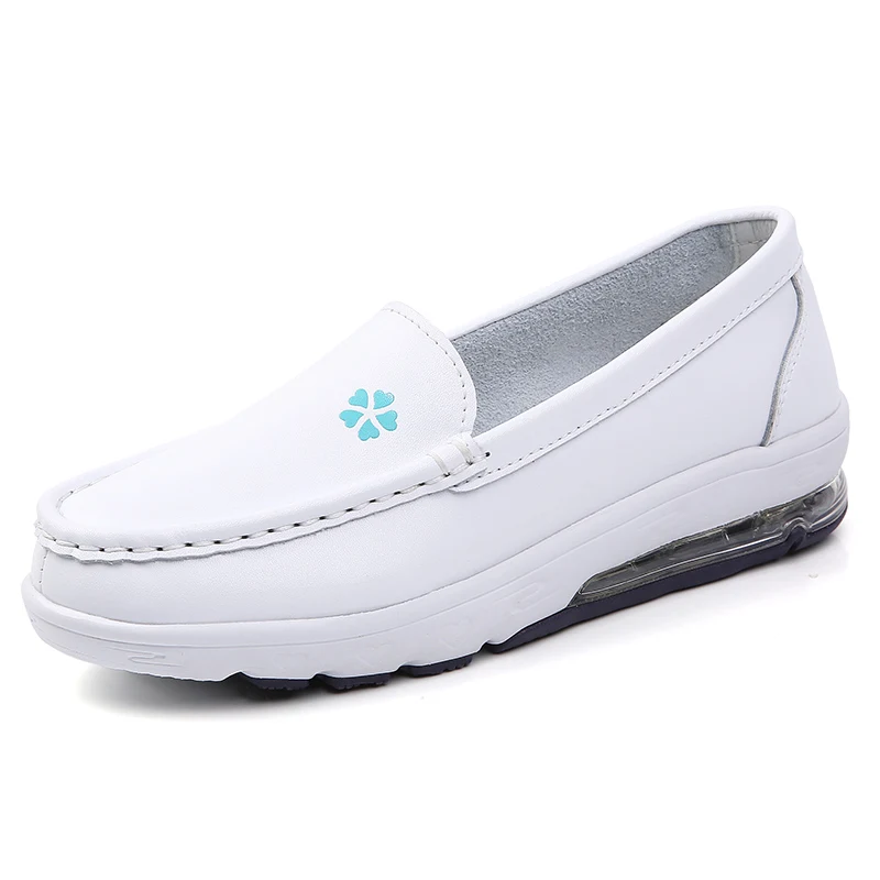 

The new ladies casual women's shoes are soft, comfortable, breathable, light and fashionable, women's white shoes, peas shoes
