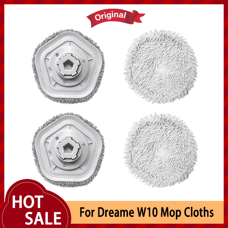 

Mop Pad Spare Parts For XiaoMi Dreame Bot W10 & W10 Pro Self-Cleaning Robot Vacuum And Mop Accessories Vacuum Cleaner Mop Cloth