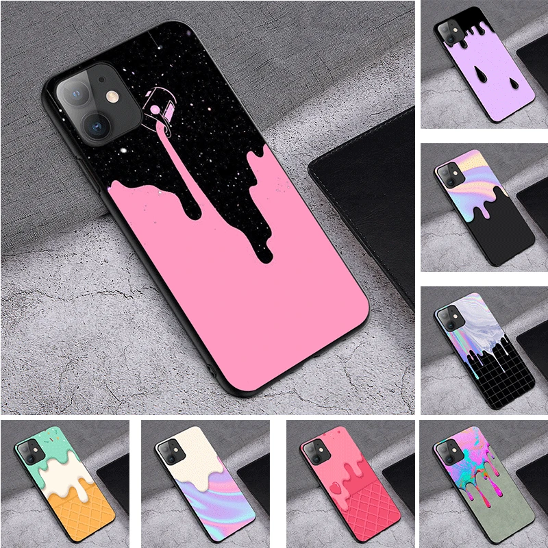 

Чехол для Huawei Y8P NOVA 3i P30 Lite 2i Y6P Y7 Prime Y7A Y9 Honor 20 5T Y6, чехлы, чехол с мороженым