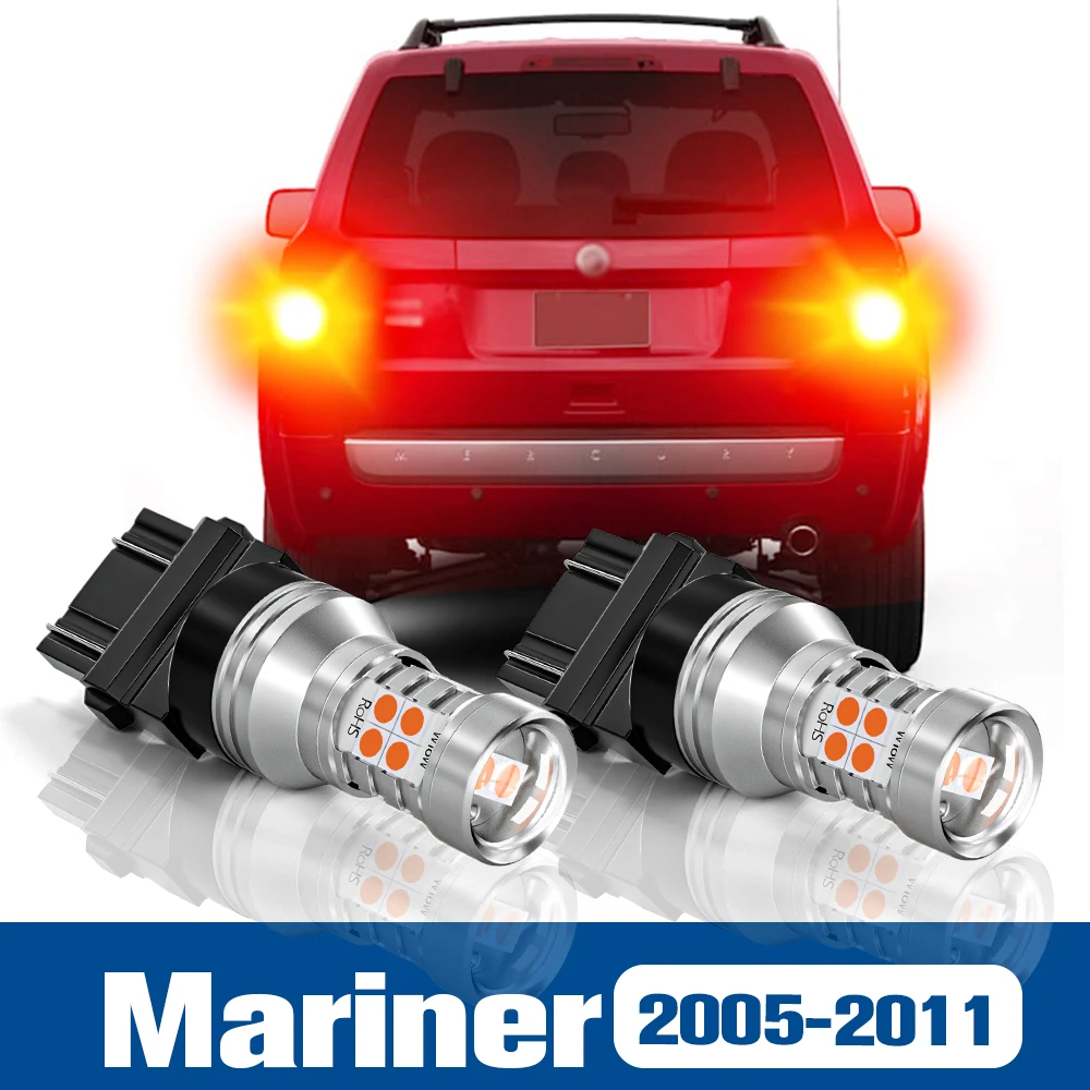 

2pcs LED Brake Light Blub Lamp Accessories Canbus For Mercury Mariner 2005 2006 2007 2008 2009 2010 2011