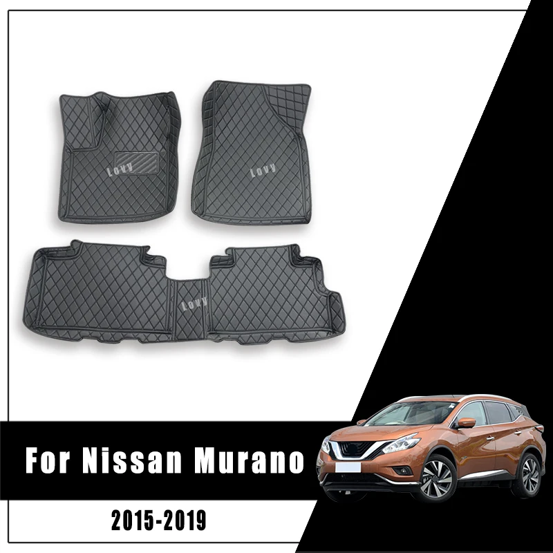 Carpets Car Floor Mats For Nissan Murano 2021 2020 2019 2018 2017 2016 2015 Custom Auto Foot Pads Automobile Kits Cover Interior