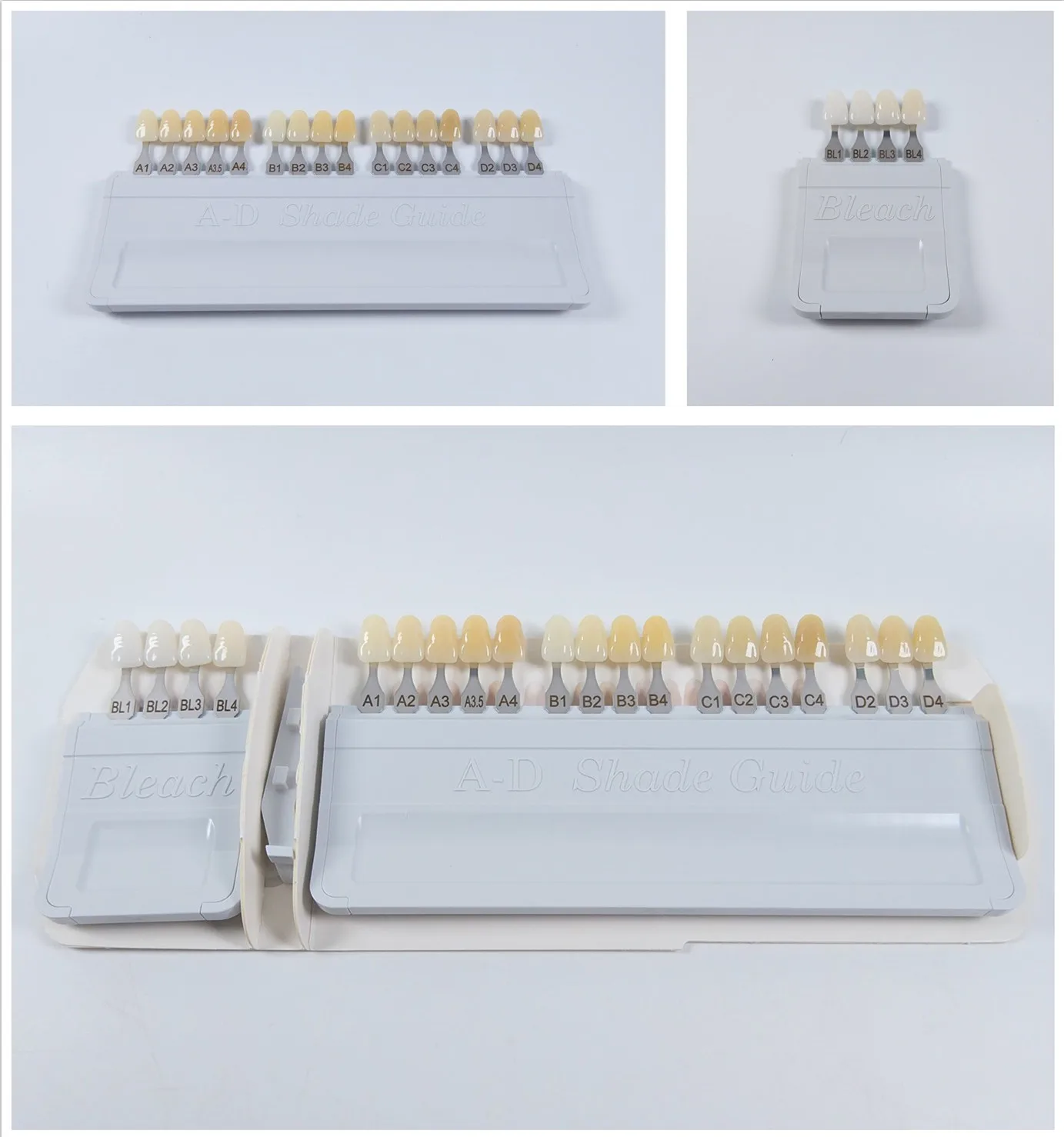 

Стоматологические зубы, справочная информация Ivoclar Vivadent, фарфоровый материал, 20 цветов, графика отбеливания зубов, доска для отбеливания, отбеливание на основе Виты