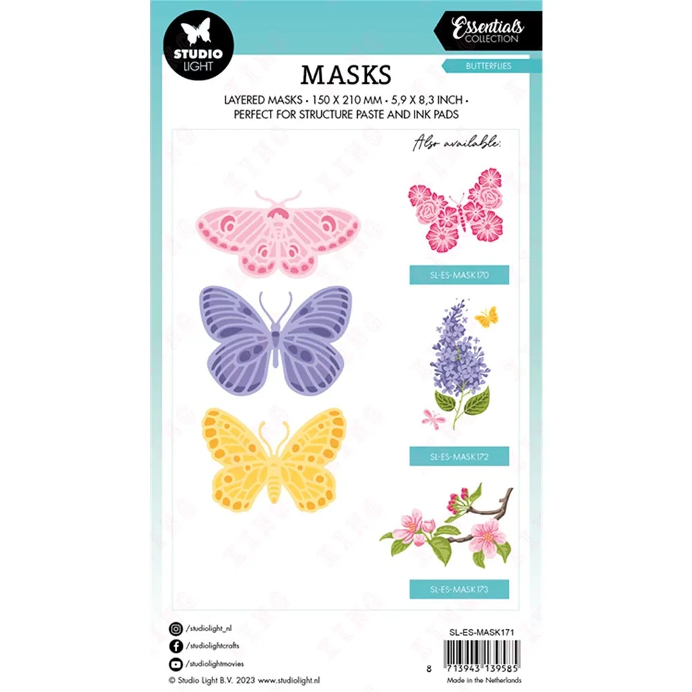 

Newest 2023 Handmade Craft Card Butterflies Molds Diy Layering Stencil Painting Scrapbook Coloring Embossing Decorative Cut Die