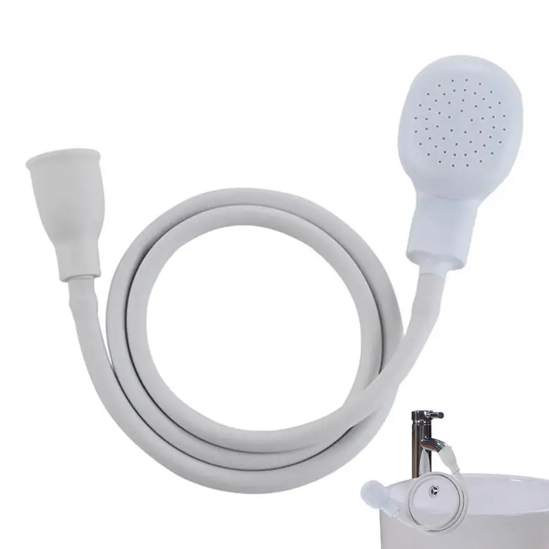 

Dog Shower Attachment Multifunction Tub Shower For Animals Pet Faucet Sprayer Portable Sink Spray Pet Bath Handheld Shower For