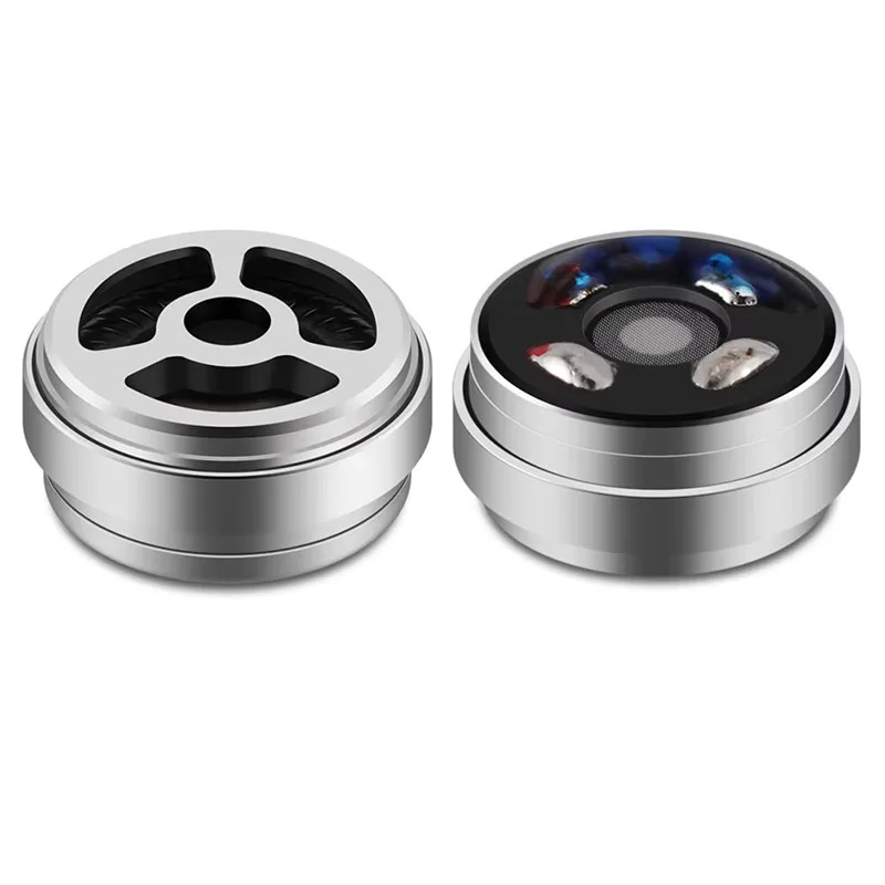 Фото 2PCS Huayunxin 11.5mm 103dB Чувствительность 20Hz-20KHz Полная Резонансная Частота Двойной Магнит Неодимовый PU+PPA-ZAW Нановолокно Диафрагма Динамик Подходит Для Различных HIFI Гибридные Наушники №2