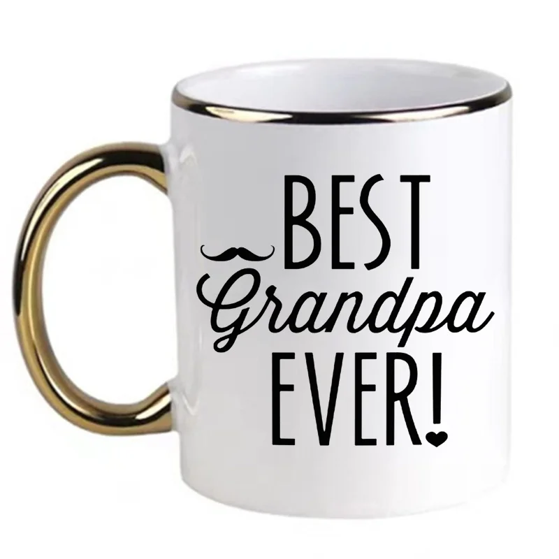 

Grandpa Cups Papa Grandparents Diner Coffee Mugs for Men Custom Mugen Plain White Travel Mugs Drinkware Coffeeware Tableware