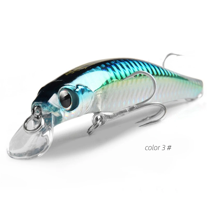 

HeyLure Sinking Minnow 10cm 16g Quality Laser Wobbler Fishing Hard Lure Bait Tackle in Stream 3D Eyes for Perch Carp Club Trout