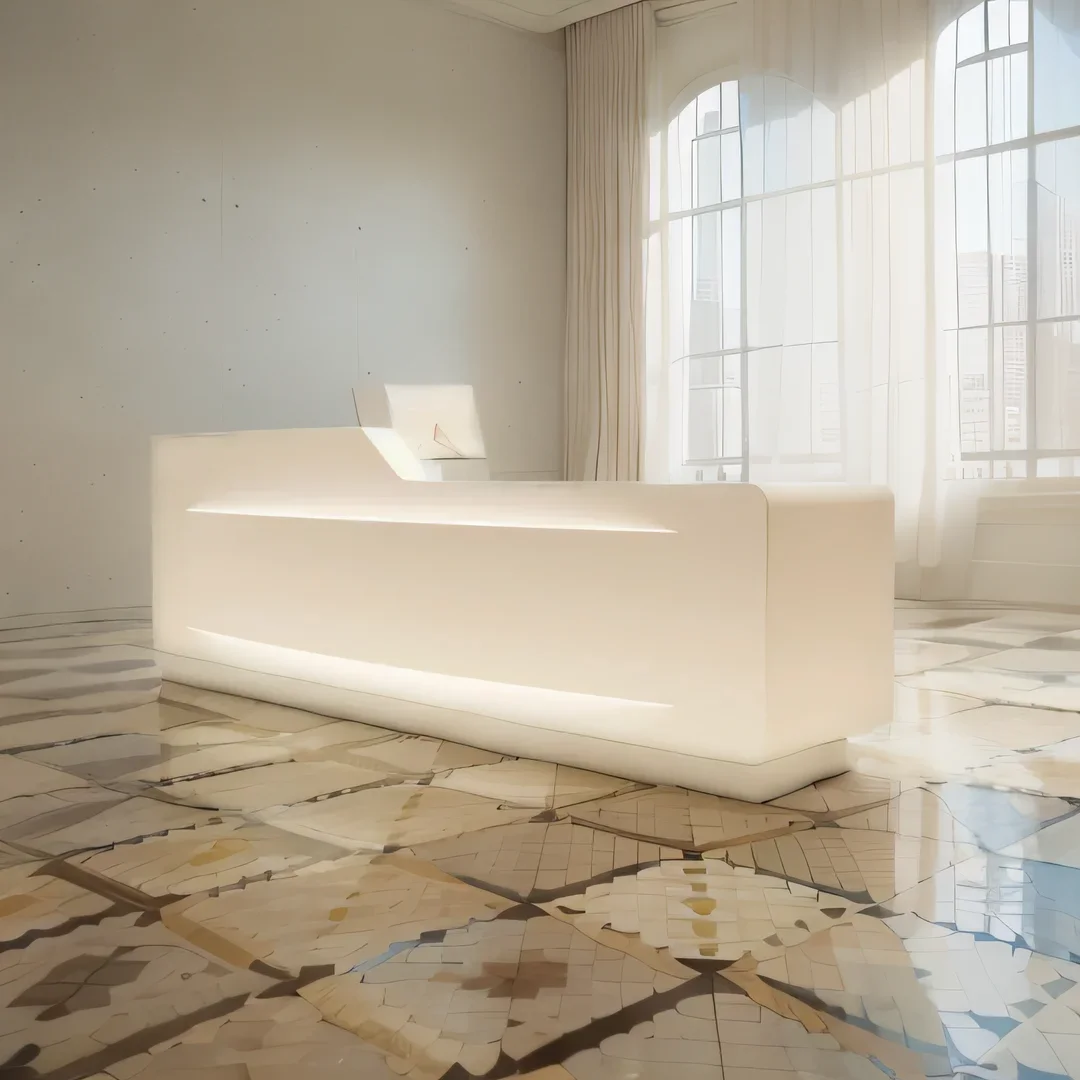 Рекламный стол офисная мебель компании складной эстетический центральный декор