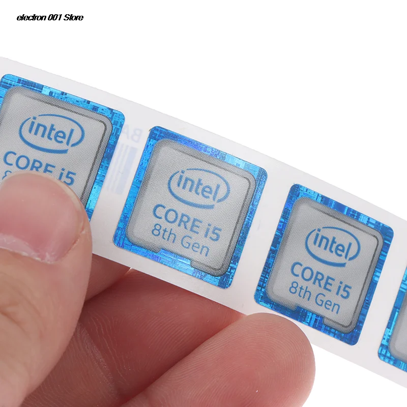 1/5 шт. 8-го поколения I3 I5 I7 процессор Celeron Intel Xeon Pentium портативный логотип наклейки |