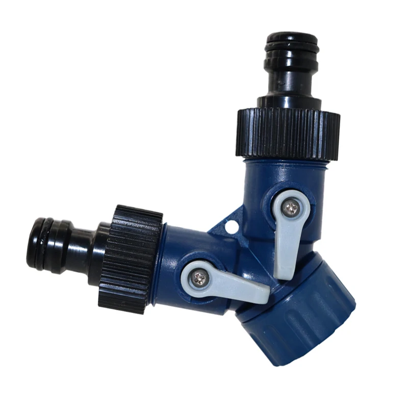 

3/4'' Female Thread Y-Shaped Quick Connector Garden Irrigation Water Splitters Faucet Adapter Lawn Garden Watering Supplies