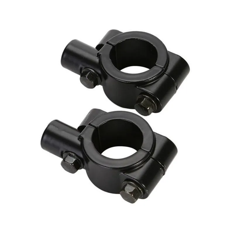 

2pcs 8mm 10mm 7/8" Motorcycle Rear View Handlebar Rear View Mirror Mounting Bracket Windproof Adapter