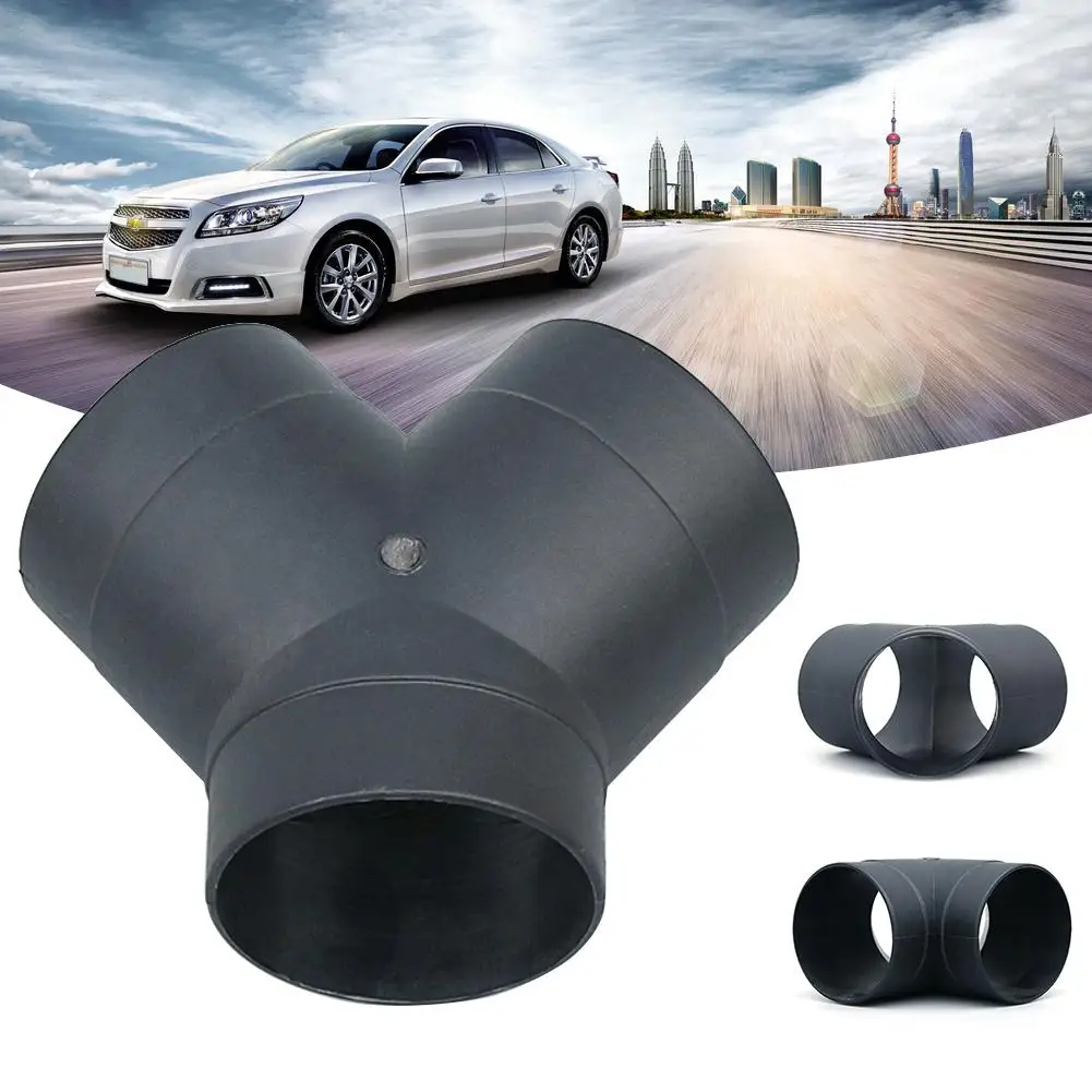 

75mm Air Vent Ducting Y Piece Elbow Pipe Outlet Exhaust Connector For Eberspaecher Air For Diesel Parking Heater