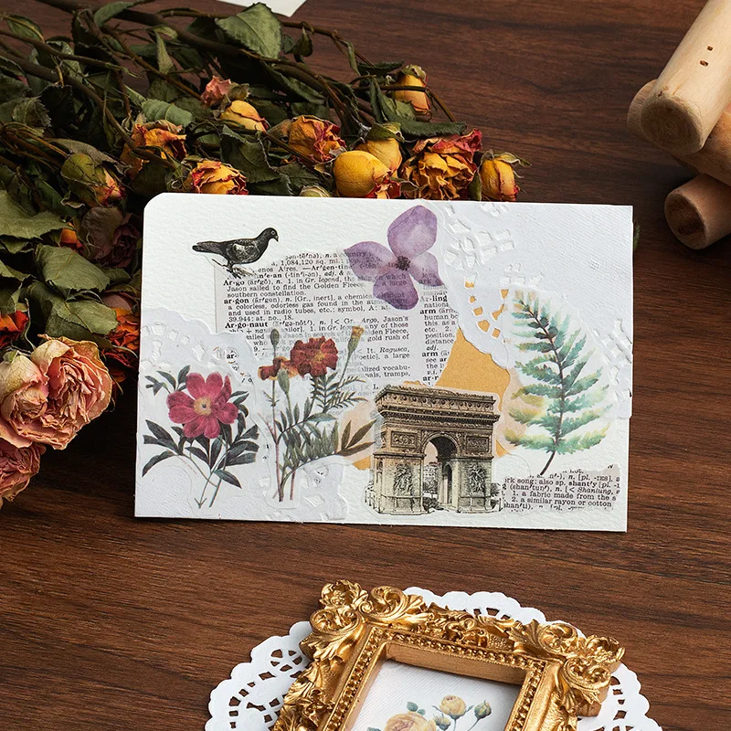 LL 3 шт. маленькие свежие цветочные наклейки | Стикеры и