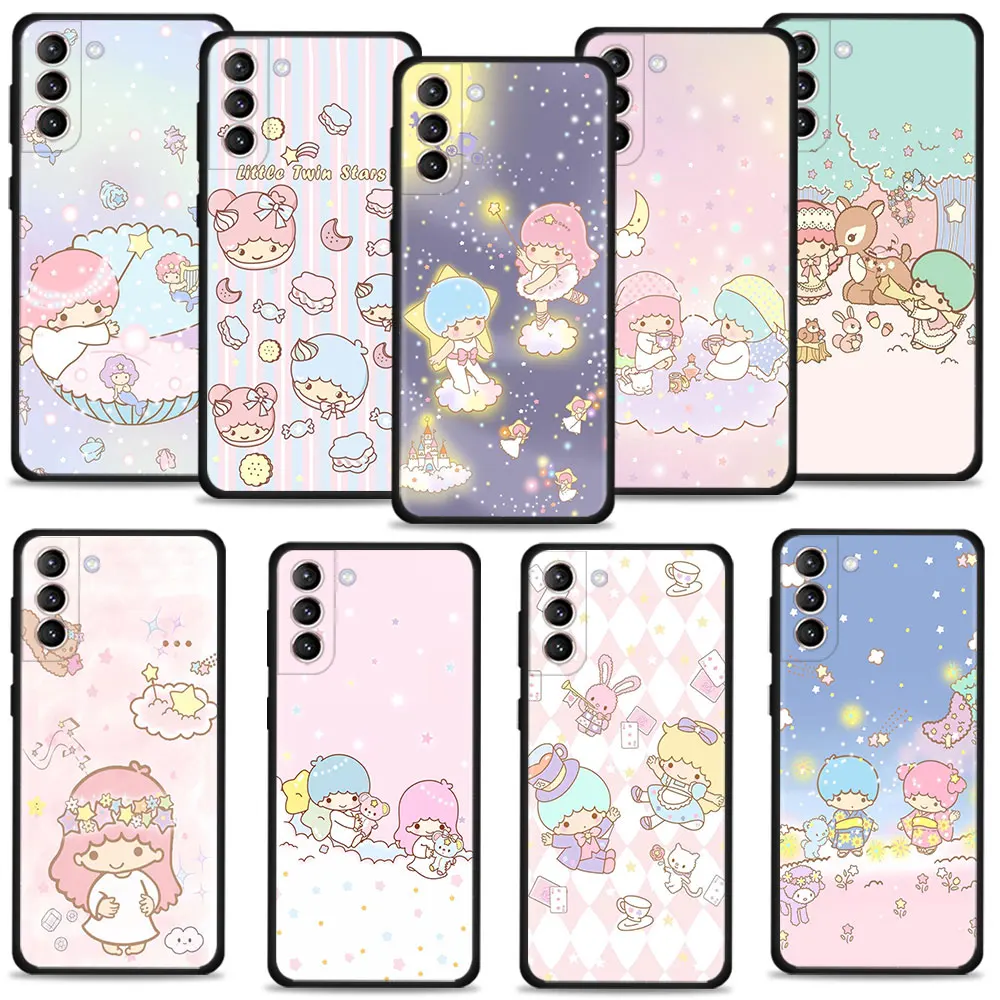 

LittleTwinStars Magic Stick Star Castle Case For Samsung Galaxy S22 S21 S20 FE Ultra S10 S9 S8 Plus S10e Note 20Ultra 10Plus