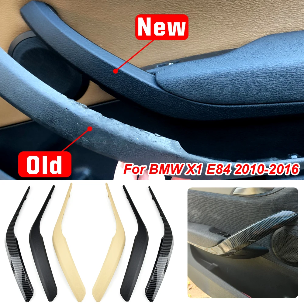 

Left Right Car Interior Door Handles for BMW x1 E84 2010-2016 Inner Doors Panel Handle Bar Pull Trim Cover Front Rear