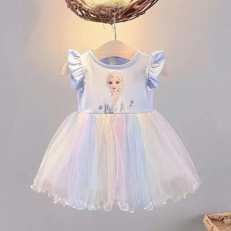 Летнее Платье Принцессы Для Девочек