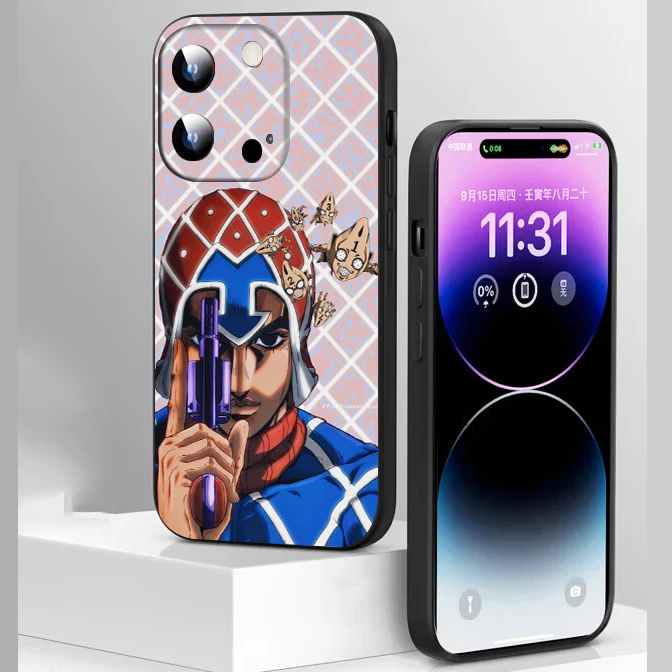 CR47 Jojo’s Bizarre Adventure Soft Silicone Case for Huawei Y5P Y6P Y8P Y7A Y9A Y6 Y7 Y9 2018 2019 Honor 7C 8X 20 cover