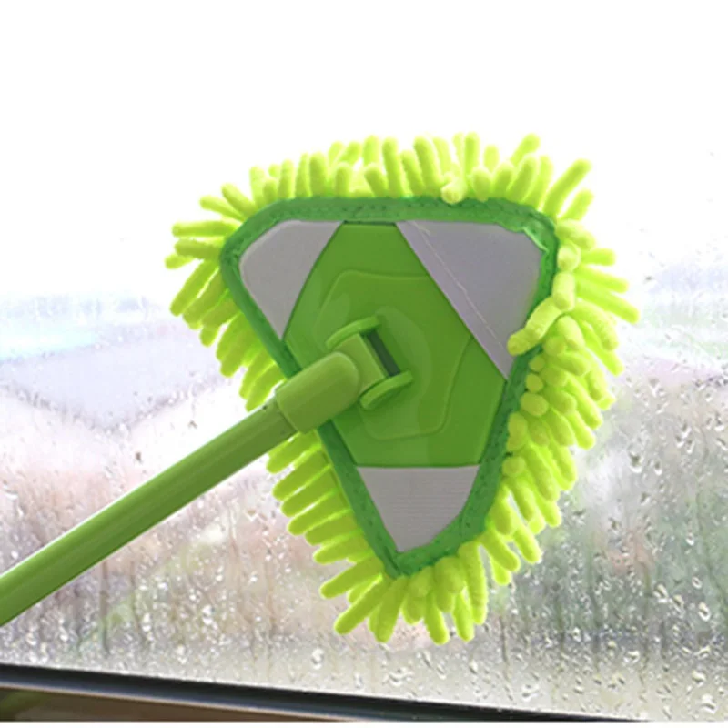 

2pcs Mop Chenille Triangle Cloth ReplaceableHead Replacement Microfiber Pads Kitchen Cleaning Tools Rags for Cleaning The Floor