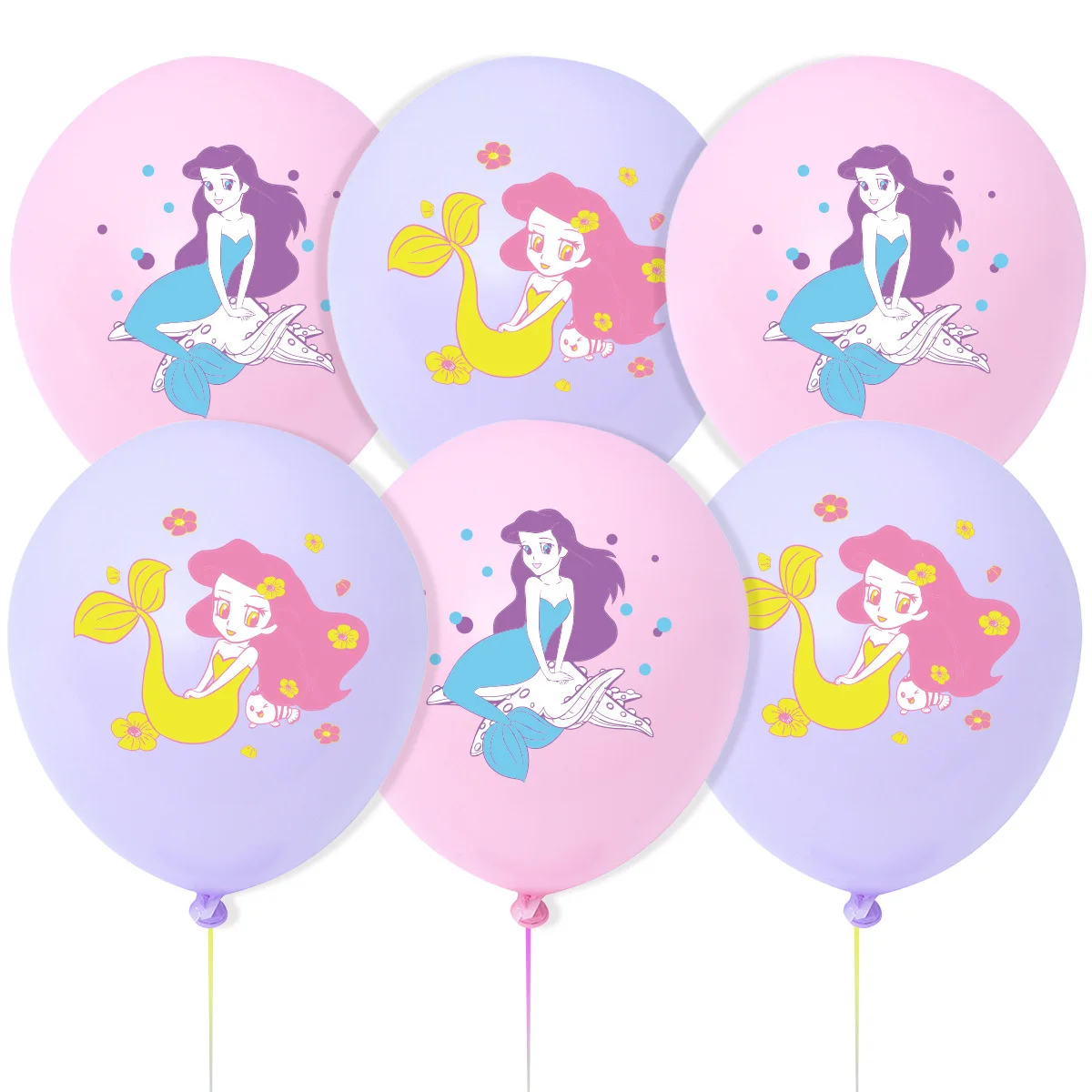 

20pcs New Mermaid Theme Birthday Party Decoration Balloon Mermaids Balloon Children Party Supplies