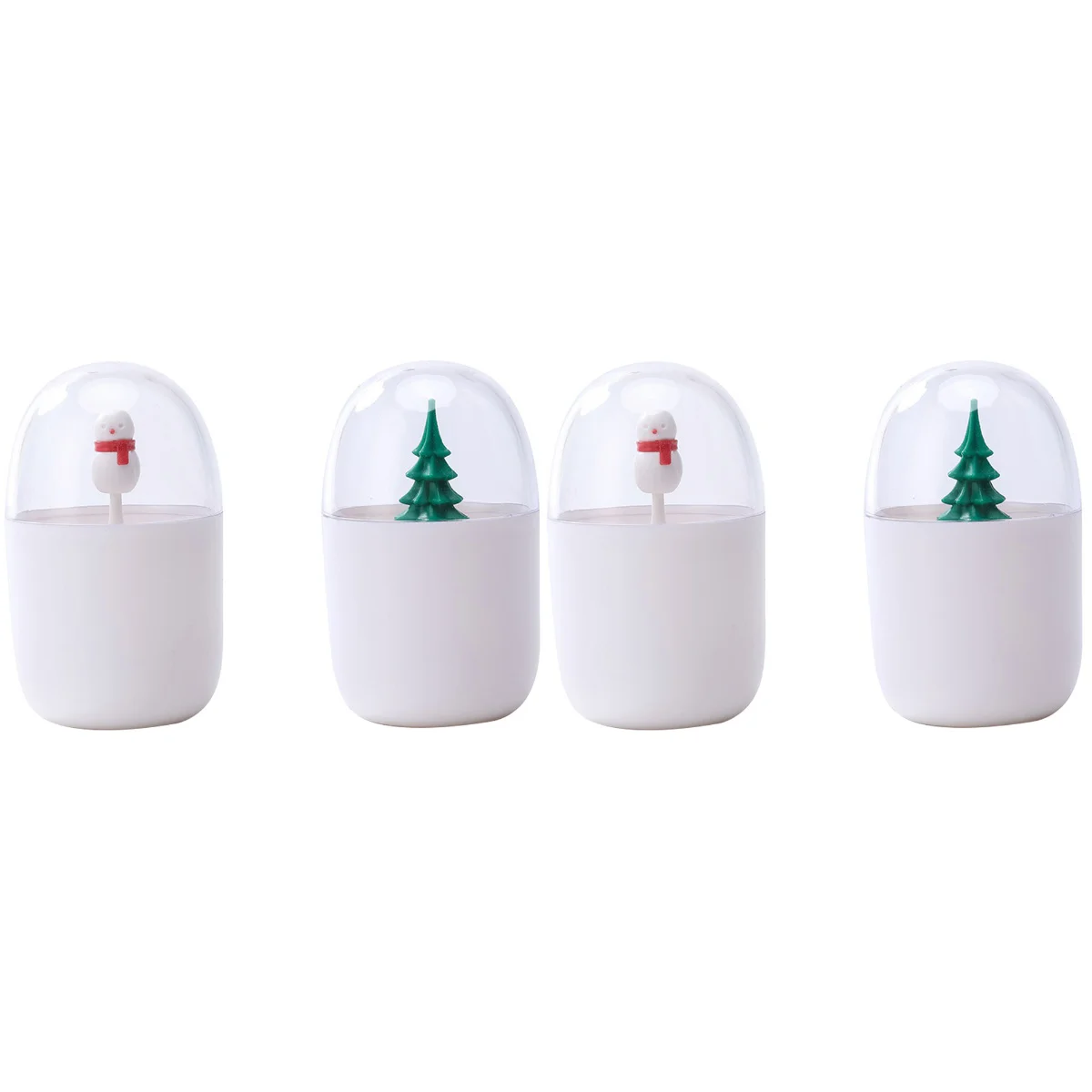 

Toothpick Holder Cotton Jar Makeup Box Holiday Case Bud Holders Wipes Qtip Storage Bottle Canister Swab Puff Organizer Snowman