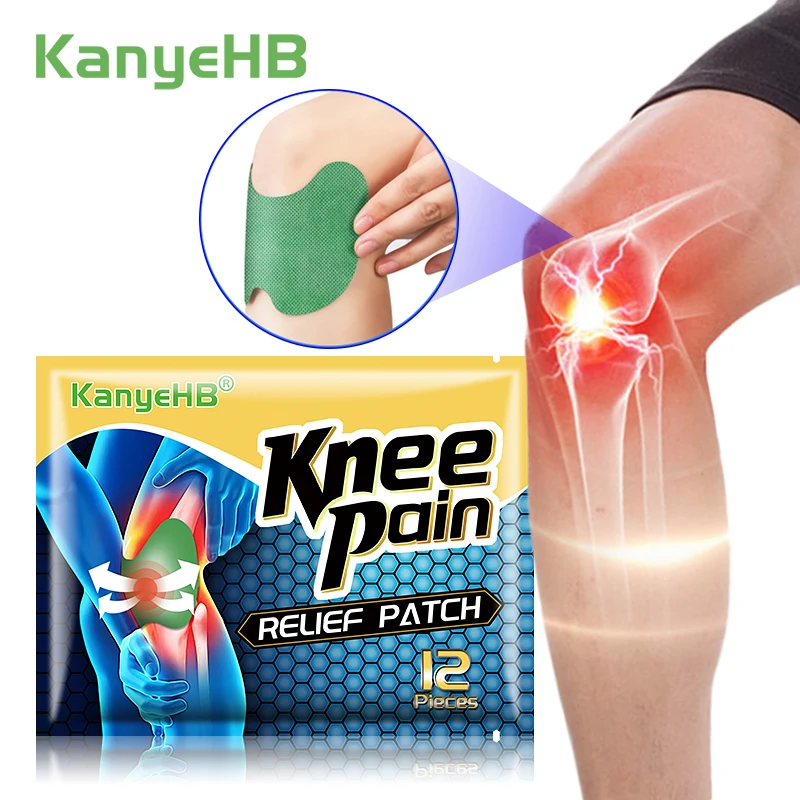 

12 шт./1 упаковка, обезболивающие Пластыри для суставов колена