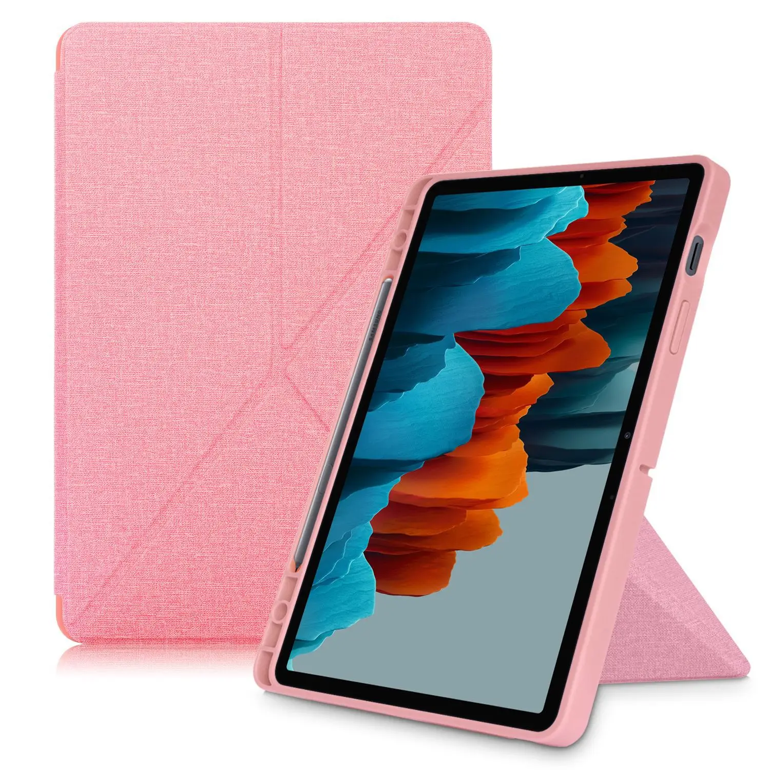 

Магнитный чехол для Samsung Galaxy Tab S8 5G 11 SM-X700 SM-X706 11 дюймов 2022 чехол с держателем для карандашей Умный складной чехол