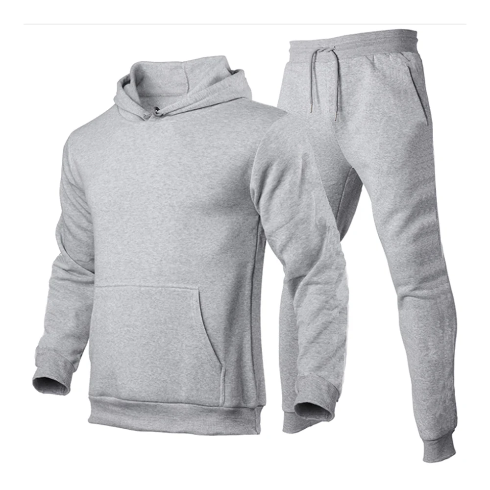

Men's Tracksuit Hoodie Monochrome Tracksuit Warm and Comfortable Good Mood Brings You Good Luck