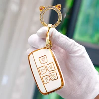 tpu car key case key cover for land rover range rover sport freelander 2 discovery 4 evoque jaguar xe xj xjl xf car accessories